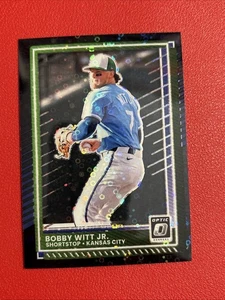 2025 Donruss Black Optic Circles Prizm Bobby Witt Jr Royals Kansas City - Picture 1 of 2