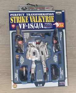 2002 Banpresto Macross Robotech STRIKE Valkyrie VF-1S/J/A Perfect Trans Hikaru - Picture 1 of 4