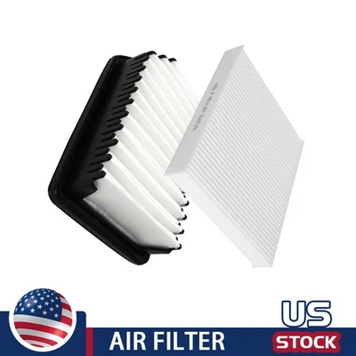 Juego de filtro de aire de motor y filtro de aire de cabina para Kia Soul 2012 2013 Foto 1 de 4