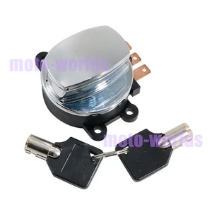 IGNITION SWITCH ＆ KEYS For Harley-Davidson Dyna Wide Glide 2004-2005 71450-04 - Picture 1 of 10