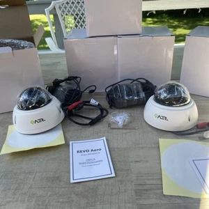 REVO Aero Vandal Dome Wired Camera Set Of 5 New Model RACVDJ36-1B. Read Descr - Picture 1 of 7