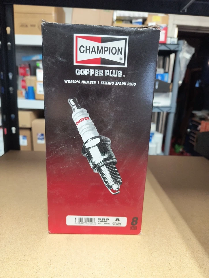 8 PACK CHAMPION  589 SPARK PLUGS W89D  Foto 1 de 2