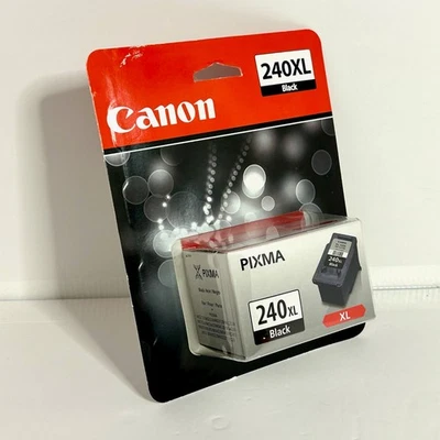 Cartucho fino de tinta negra Canon PIXMA 240XL OEM nuevo sellado Foto 1 de 4