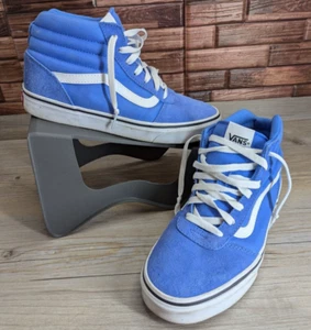 Vans SK8-HI Canvas Hightop Shoes Sneakers 500714 Blue Unisex US Women’s 8.0 - Picture 1 of 16