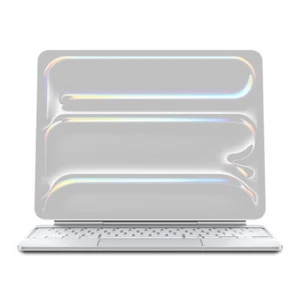 US English Apple Magic Keyboard for M4 iPad Pro 13" MWR43LL/A (White) - Open Box - Picture 1 of 5