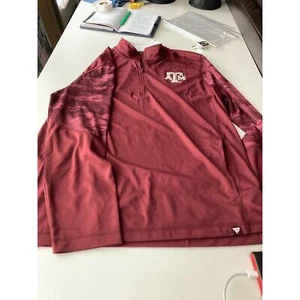 Fanatics Herren kastanienbraun Texas A & MAggies Ring Viertel Reißverschluss Top Größe Neu mit Etikett - Bild 1 von 5