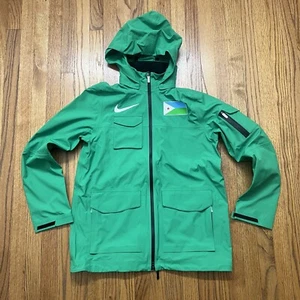 Chaqueta de pista Nike Pro Elite Storm DJIBOUTI Olympics para hombre talla XS verde - Imagen 1 de 7