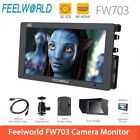 FEELWORLD FW703 7 Inch 3G SDI 4K HDMI Field Video Monitor Full HD Fr DSLR Camera