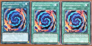 YUGIOH 3x Polymerization - Various Sets - Common - 1st Edition - LP - Picture 1 of 2