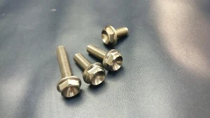 Honda XR600 Edelstahl oben Gabelbrücken Schrauben ersetzt 90103KF0000 - Bild 1 von 1