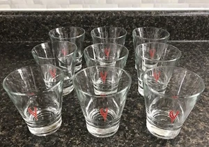 9 Vintage Libbey Duratuff SV Supreme "Silk Vodka" Glasses Highball Tumblers - Picture 1 of 8