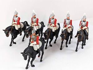 Britains 7830 Eyes Right Series 6 Mounted British Life Guards 1/32, plastic