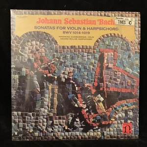 HANSHEINZ SCHNEEBERGER violin - BACH Sonatas - MULLER - NONESUCH ST 2LP SEALED - Picture 1 of 2