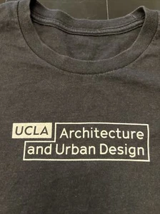 Vintage UCLA Bruins Architecture And Urban Design Shirt Small Black University - Picture 1 of 5