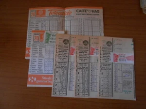 SCHEDINA TOTOCALCIO CONCORSO n.20-1979 + SISTEMA - Picture 1 of 1
