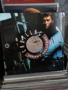 Johnny hallyday Cadillac vinyl Album 33t LP flyer palais du sports rock, french - Picture 1 of 11