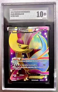 Cresselia EX FA/Ultra Rare #143 Black and White Boundaries Crossed SGC 10 - Picture 1 of 4