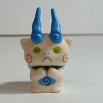 2017 Authentic Yokai Watch Finger Puppet 2" Dark Komasan Figure Yo-Kai Bandai - Image 1 of 3