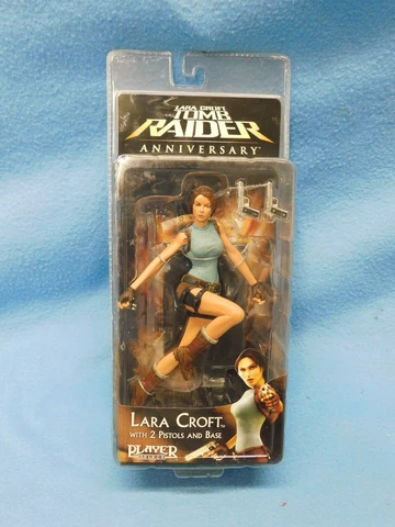 NECA Tomb Raider Lara Croft 7" Anniversary Figure Player Select SEALED EIDOS Cover