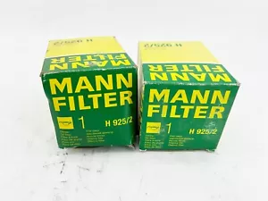 New Lot of 2 Mann Filter H925/2 Hydraulic Oil Filter - Picture 1 of 4