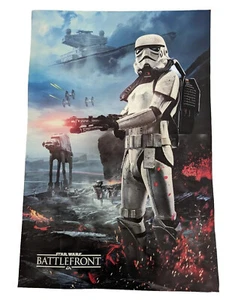 Star Wars Battlefront - Póster promocional de videojuegos a doble cara - Envío rápido  - Imagen 1 de 2