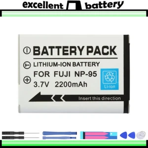 NP95 NP 95 Battery fits For NP-95 for Fujifilm X30 X100T X100S X100 X-S1 F30 - Picture 1 of 9