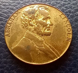 Abraham Lincoln - Good for 5 Cents in Trade Token / Coin - 26mm - Picture 1 of 2