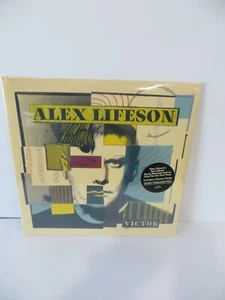 Alex Lifeson "Victor" Ruby Translucent Vinyl with SIGNED Album Cover Art Print\ - Picture 1 of 4