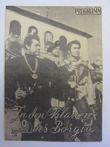 IFP 365 - IN DEN KLAUEN DES BORGIA - Tyrone Power, Orson Welles 1949 RARE - Imagen 1 de 1