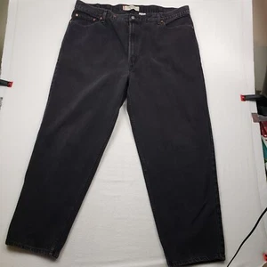 Levis 560 Herrenjeans 45x32 schwarz Komfortpassform lose Passform Baumwolle hergestellt EL Salvador - Bild 1 von 15