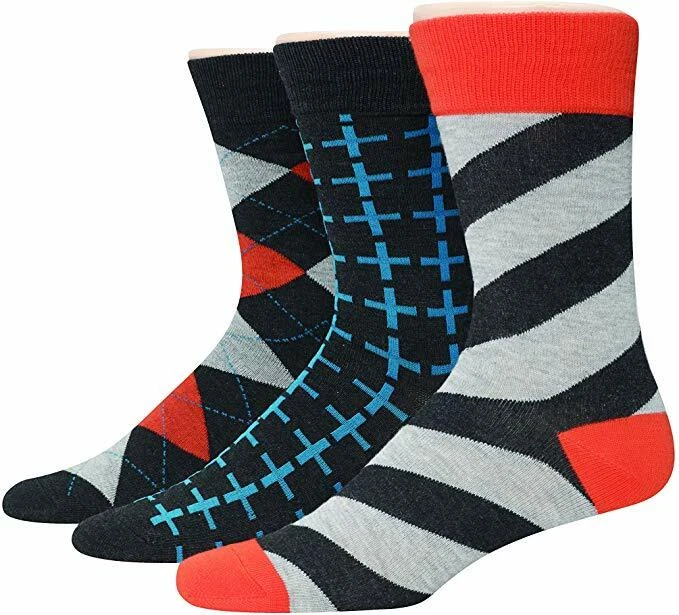 NUEVO Calcetín de vestir Hanes Premium para hombre, talla de zapato 6-12, 3 pares Foto 1 de 1