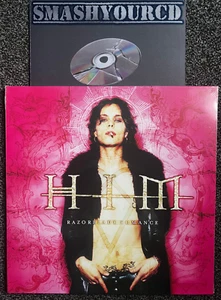 HIM - RAZORBLADE ROMANCE(SEALED FINNISH RELEASE CLEAR VINYL/LTD EDT ONLY 500) - Picture 1 of 3