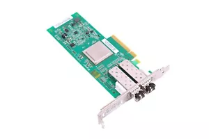HP Dual Port 8.5Gbp/s Fibre Channel AJ764-63002 w/ SFPs QLE2562-HP HBP* - Picture 1 of 4