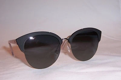 NUEVAS GAFAS DE SOL CHRISTIAN DIOR RUN/S BJN-HD NEGRAS DORADAS/GRISES AUTÉNTICAS Foto 1 de 4