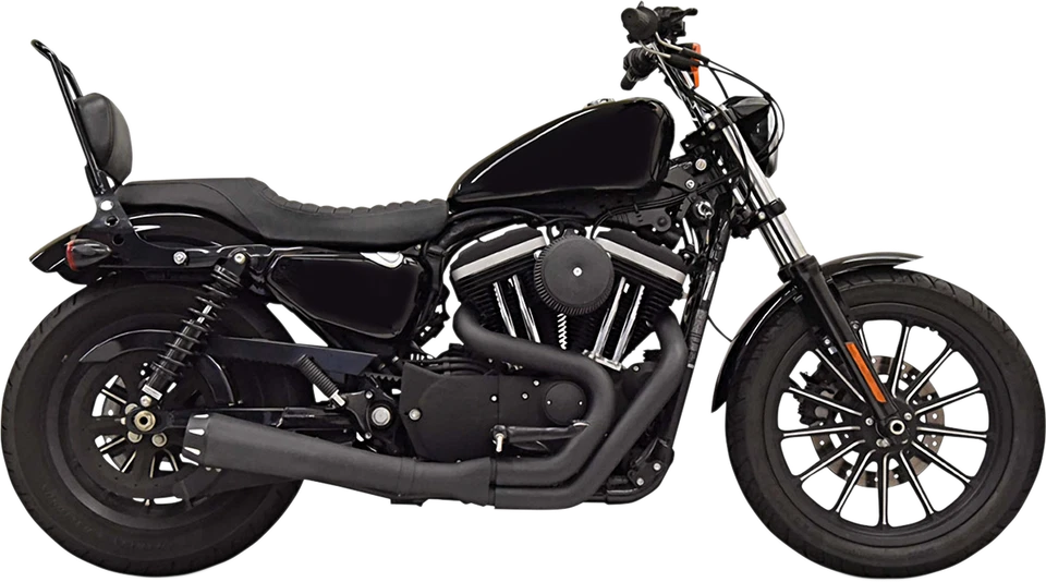 Bassani Road Rage Gen II 2-Into-1 Systems Black for 2004-2020 Harley Davidson XL - Image 1 of 1