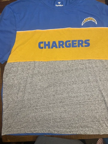 San Diego Los Angeles Chargers Fanatics T Shirt Size 4XL Cover