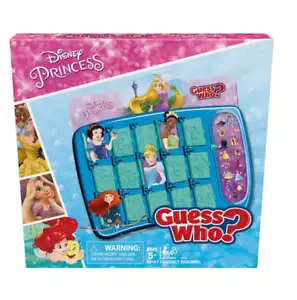 Disney Princess Guess Who? Family Fun Social Memory Guess Strategy Board Game - Picture 1 of 4