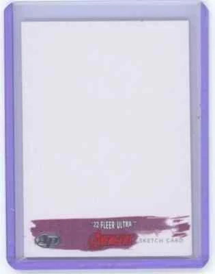 Marvel 2022 Fleer Ultra Avengers Artist AP Sketch Card Blank 1/1 - Image 1 of 2
