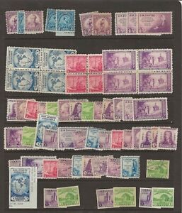 US Farley Era Estate Lot Jammed on a stockpage Scott #718-753 MORE!  All MNH!