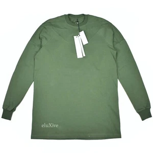 NWT $750 Rick Owens MAINLINE Men's Baseball Tee T-Shirt M Gethsemane AUTHENTIC - Picture 1 of 7