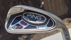 Ping G15 Purple Dot 9 Iron Tfc 149 Regular Flex Graphite Golf Club - Picture 1 of 9