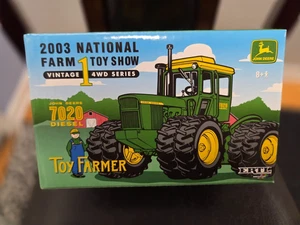 1/32 John Deere 7020 Diesel  4WD Series 2003 National Farm Toy Show Ertl 16105A - Picture 1 of 6