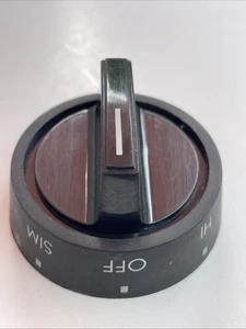 Perilla quemador Tappan Range, negra 316102307 358T197P 3161023 KIP1R15 ASMN - Imagen 1 de 6