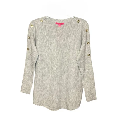 Suéter Lilly Pulitzer Arna Gris XS Foto 1 de 3