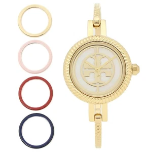 Tory Burch Women's Riva Watch 27mm Quartz White Gold TBW4029 - Picture 1 of 8
