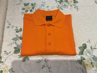 LADIES UNEEK POLO SHIRT SIZE M ORANGE SHORT SLEEVE NWOT - Image 1 of 4