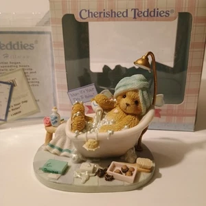 Cherished Teddies 2003 "Mamá, es tu día para relajarte" 116929 con caja y certificado de autenticidad Enesco - Imagen 1 de 24