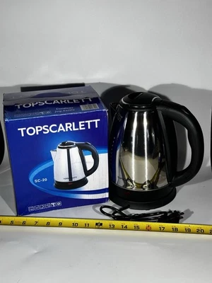 Tea Kettle 2qt Hot Water Boil Electri Cordless Auto Shot Off. Stainless Steel.  - Image 1 of 4