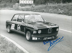 Walter Struckmann † Alpina Castrol BMW 2002 Altes Pressefoto ca.18x24