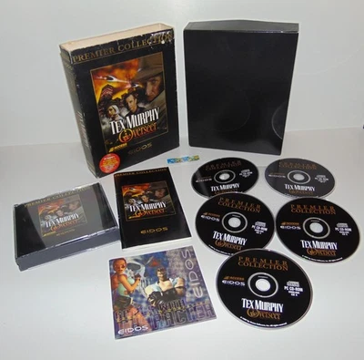 Tex Murphy Overseer Eidos Premier Collection PC CD-Rom Big Box - Image 1 of 4